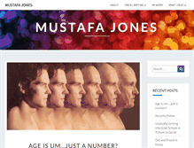 Tablet Screenshot of mustafajones.com
